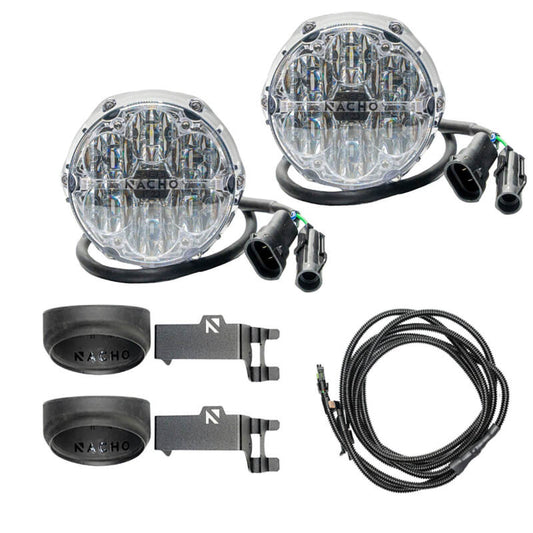 ARB Toyota Nacho SAE Only Plug N Play Fog Light Kit - White V3TO1KWSO