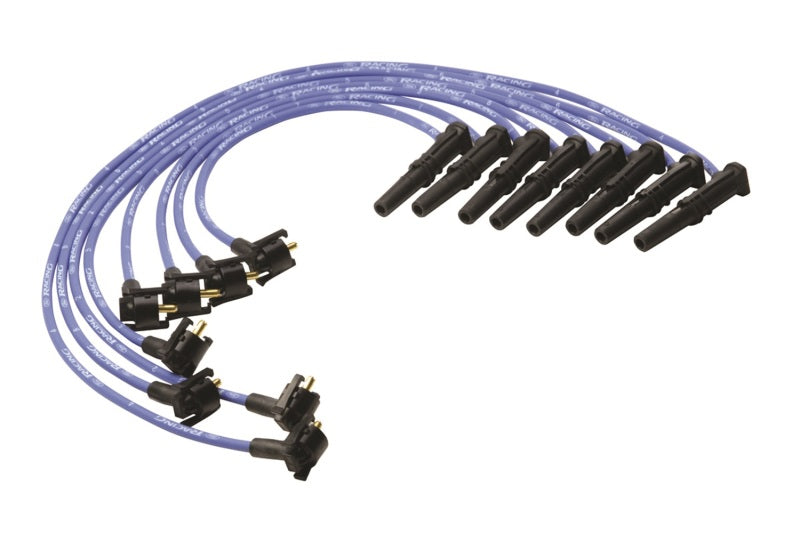 Ford Performance Parts Ford Racing 9mm Spark Plug Wire Sets - Blue — 8O098