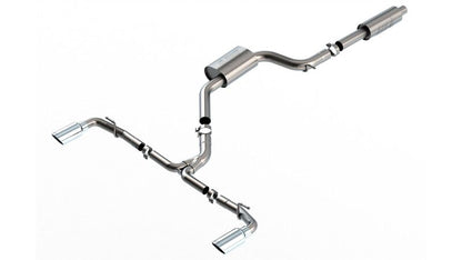 Borla 20-22 GOLF VIII GTI 2.0L I4 W/OPF DSG/MT TOURING ECE-R59 APPROVED CAT-BACK EXHAUST 1014052