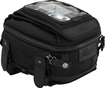 Burly Brand Voyager Tank/Tail Bag - Black B15-1010B