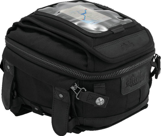 Burly Brand Voyager Tank/Tail Bag - Black B15-1010B