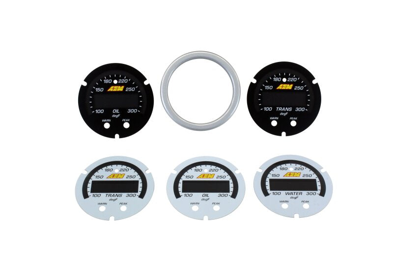 AEM Electronics Instrument Trim Ring Set — 0Q040