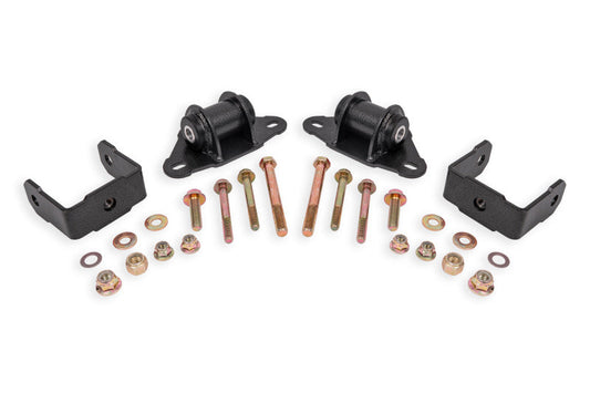 BMR Suspension BMR 14-19 Chevrolet Corvette Transmission/Differential Mount - Black Hammertone TM571H
