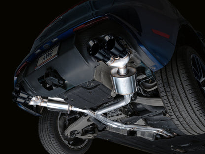 AWE Tuning 2022+ Porsche Macan 2.9TT Touring Edition Catback Exhaust w/ Diamond Black Tips 3015-43952