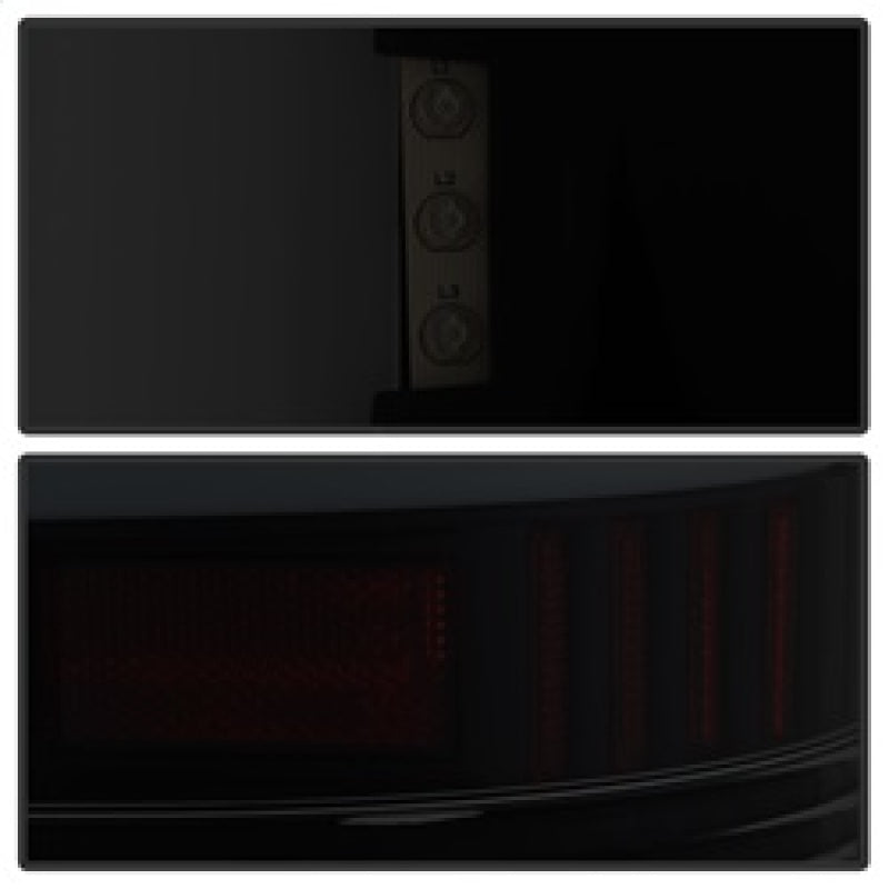 Spyder xTune 07-13 GMC Sierra 1500 LED Tail Lights - Black Smoke (Alt-On-GS07-G2-Led-Bsm)