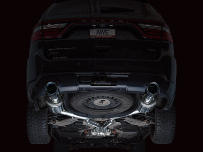 AWE Tuning 11-24 Dodge Durango 5.7L Touring Edition Exhaust w/ Chrome Silver Tips 3015-32575