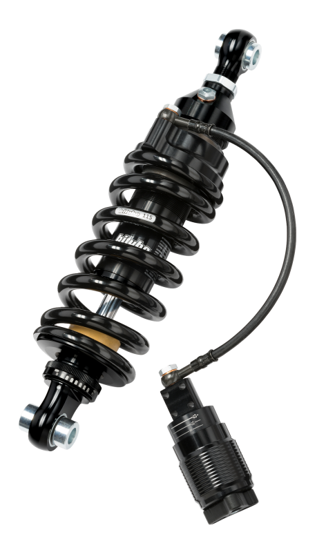 Bitubo Suspension Bitubo XZEV Monoshocks Adjustable: Hydraulic Spring Preload, Rebound, Length, Dark Edition HD049XZE12V3
