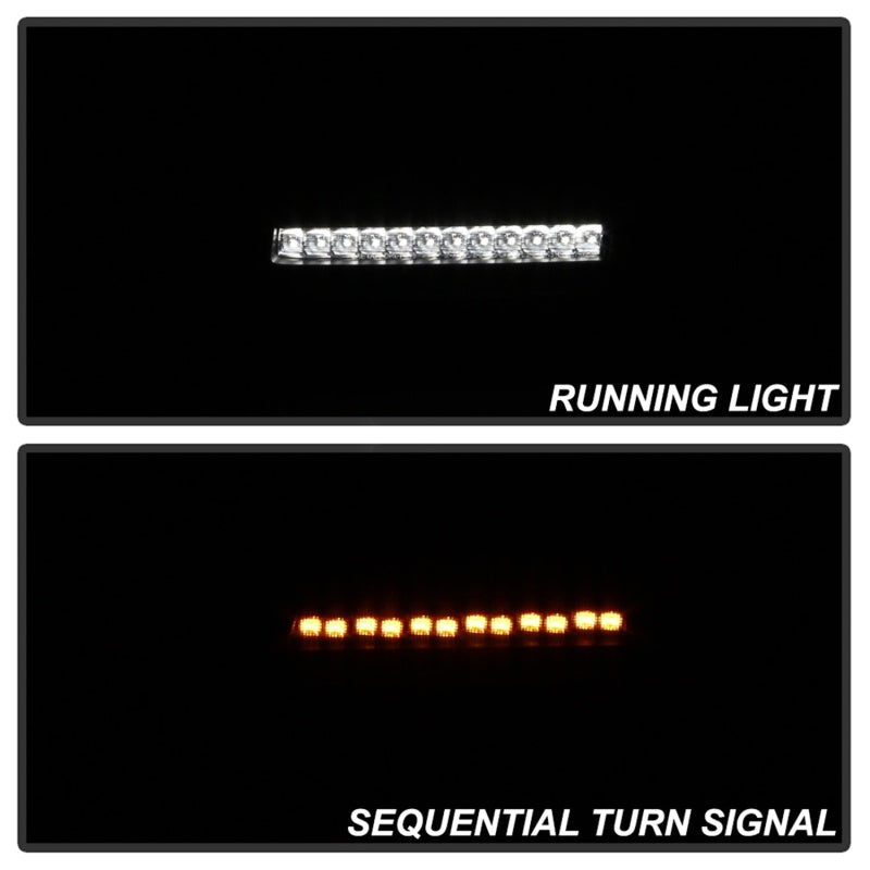 Spyder Jeep Wrangler 2018-2019 (Halogen Model Only) LED Front Bumper Lights