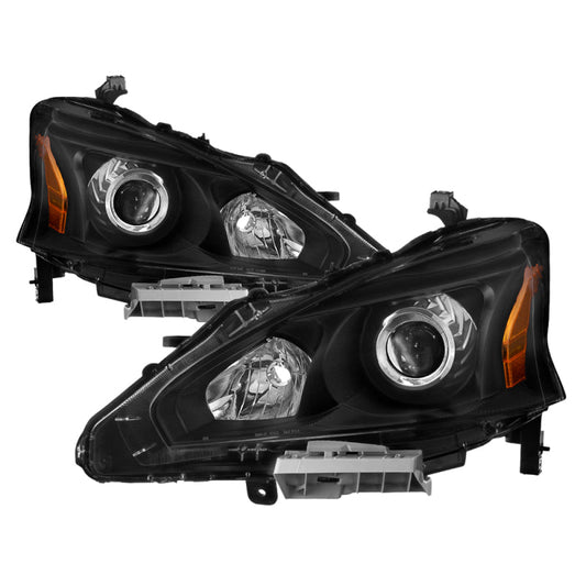 SPYDER xTune Nissan Altima 13-15 4Dr OE Style Headlights - Black HD-JH-NA134D-AM-BK 9937415