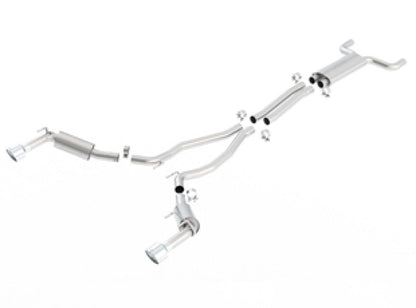 Borla 14-15 Chevy Camaro SS / ZL1 SS Single Catback Exhaust System w/ Single Rear Exit 1014036