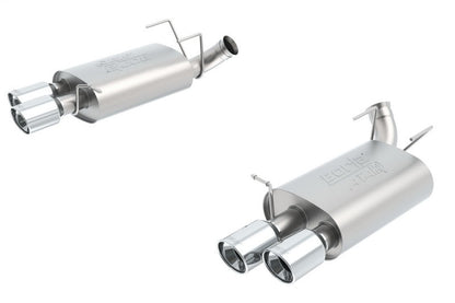 Borla 13-14 Mustang Shelby GT500 GT 5.8L V8 RWD Dual Split Rear Exit ATAK Exhaust Rear Section Only 11831
