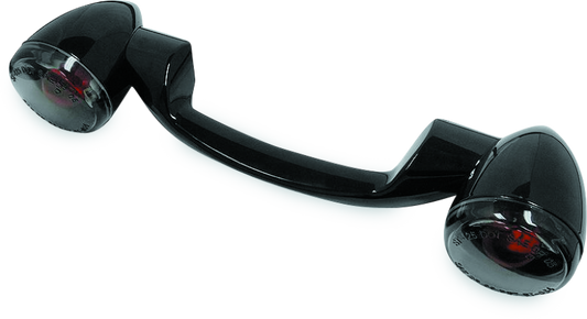 Bikers Choice Blk Turnsgnl Bar Kt Smoke Lens 491159
