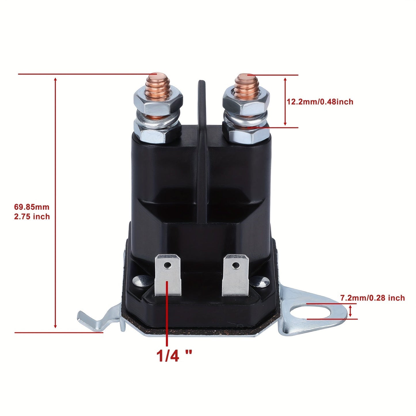 Starter Solenoid for Craftsman LT2000 YS4500 YT3000 — Replaces 582042802
