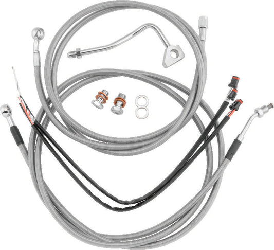 Burly Brand Control Kit 15in ABS - Stainless Steel B30-1104