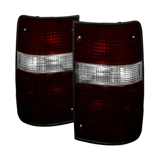 SPYDER Xtune Toyota Pickup 89-95 OEM Style Tail Lights Red Smoked ALT-JH-TP89-OE-RSM 9028977