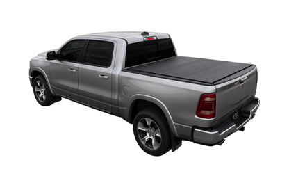Access LOMAX Tri-Fold Cover Black Urethane 19+ Dodge Ram - 5ft 7in Bed (Except Classic - w/ RamBox) B3040059