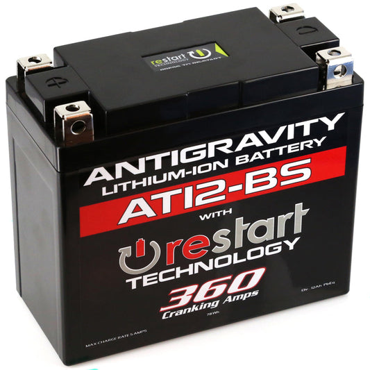 Antigravity Batteries Antigravity YT12-BS Lithium Battery w/Re-Start AG-AT12BS-RS