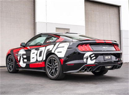 Borla 2018 Ford Mustang GT 5.0L AT/MT 2.5in S-Type Exhaust w/o Valves (Rear Section Only) 11953