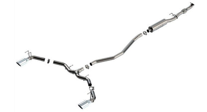 Borla 2023 Integra/22-23 Civic Si 1.5L 4 CYL. MT FWD 4DR 2.50in S-Type Catback Exhaust 140922