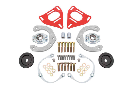 BMR Suspension BMR 16-24 Chevrolet Camaro Caster Camber Plates (Coil-Over Only) - Red WAK361R