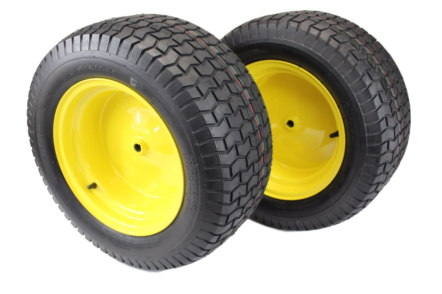 22x9.50-12 4 Ply Turf Tires & Wheels for John Deere Lawn & Garden Mower Turf Tires (Set (2)