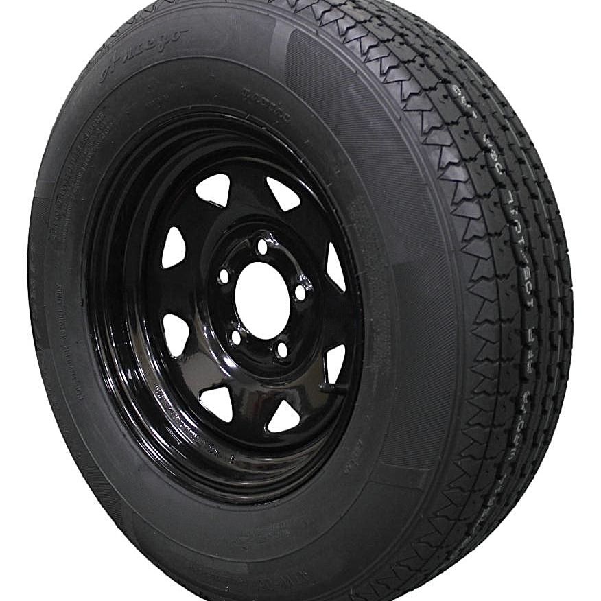 (Set of 4) Antego Tire and Wheel 205/75R14 Trailer Tire – Reinforced 8-Ply-Ply Design (2)
