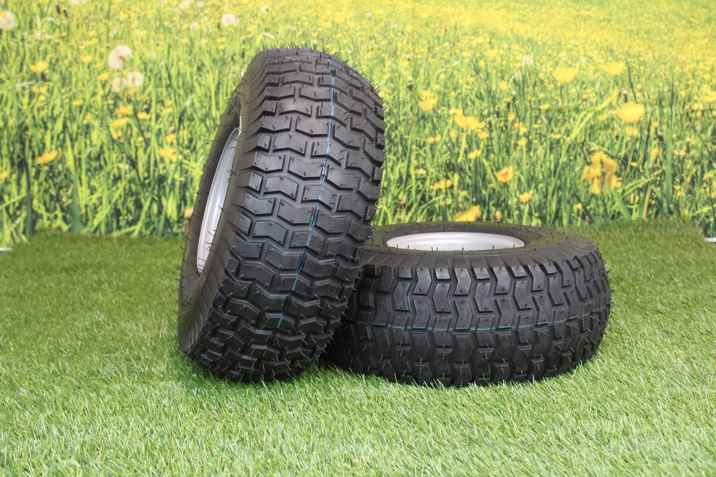 Antego Tire & Wheel (Set of 2) 15x6.00-6 Tire and Wheel Assemblies, ATW-001