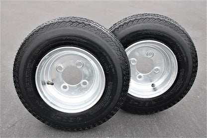 Antego Tire and Wheel (Set of 2) 4.80-8 Tire and Wheel Assemblies (2)