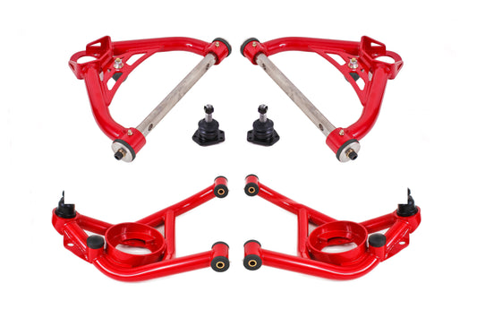 BMR Suspension BMR 70-81 GM F-Body / 75-79 GM X-Body Non-Adjustable A-Arm Kit - Red AAK321R