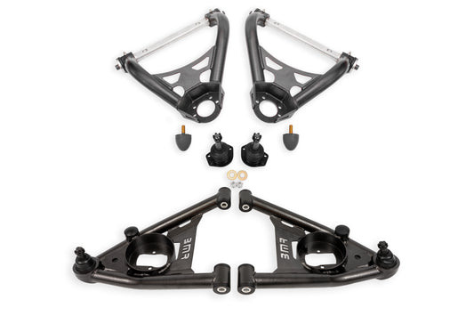 BMR Suspension BMR 64-72 A-Body Non-Adj A-Arms - Black Hammertone AAK402H
