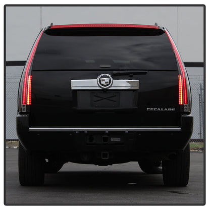SPYDER xTune 07-14 Cadillac Escalade Black LED 2in1 Tail Lights - ALT-JH-CAESC07-2IN1LED-BK 9039782