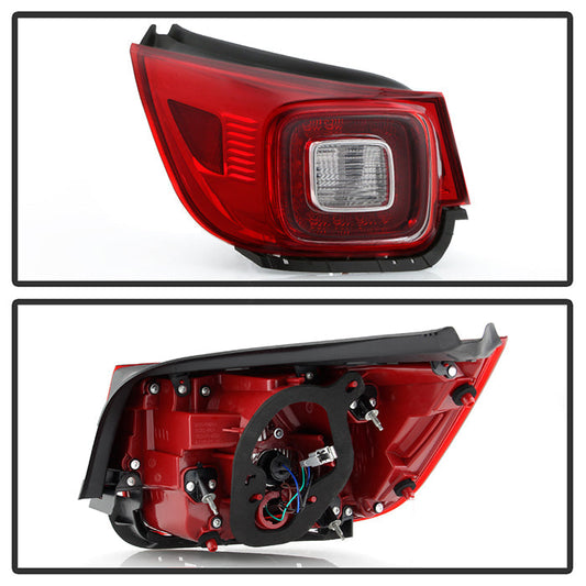xTune Chevy Malibu 13-15 LTZ / 16 Limited LED Tail Lights - OE Outer Left