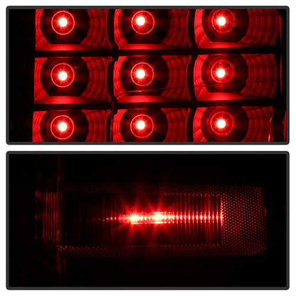 SPYDER xTune Chevy 1500 14-16 / Silverado 2500HD/3500HD LED Tail Lights - Black ALT-JH-CS14-LED-BK 9036545