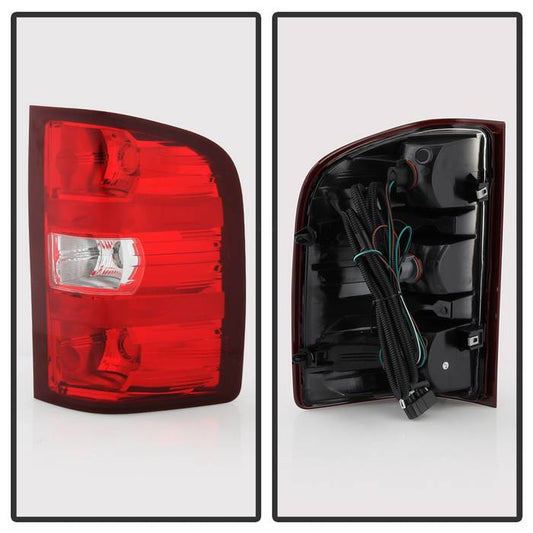 SPYDER xTune 07-14 Chevrolet Silverado 2500HD/3500HD Tail Lights (ALT-JH-CSIL07-OE-RC) 9045806