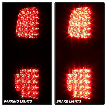 SPYDER Xtune Mc Yukon/Yukon Denali 07-14 LED Tail Lights Black Smoked ALT-JH-CSUB07-LED-G2-BSM 9033926