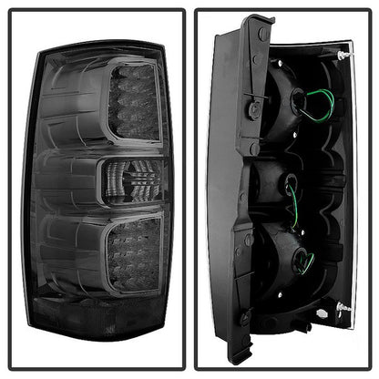 SPYDER Xtune Chevy Suburban/GMC Yukon/Yukon Denali 07-14 LED Tail Lights Smoked ALT-JH-CSUB07-LED-G2-SM 9033933
