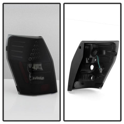 Spyder xTune Dodge Magnum 05-08 LED Tail Lights - Black Smoked Alt-Jh-DMAG05-Led-Bsm