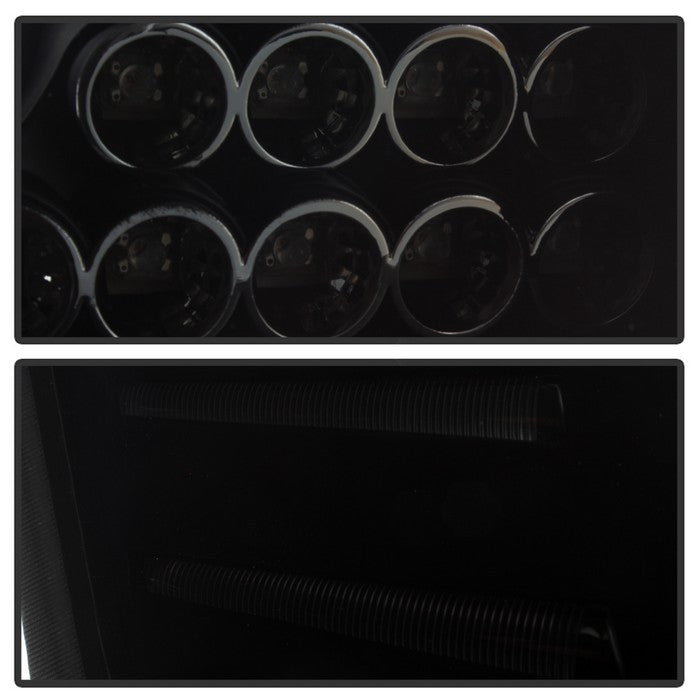 Spyder xTune Dodge Magnum 05-08 LED Tail Lights - Black Smoked Alt-Jh-DMAG05-Led-Bsm