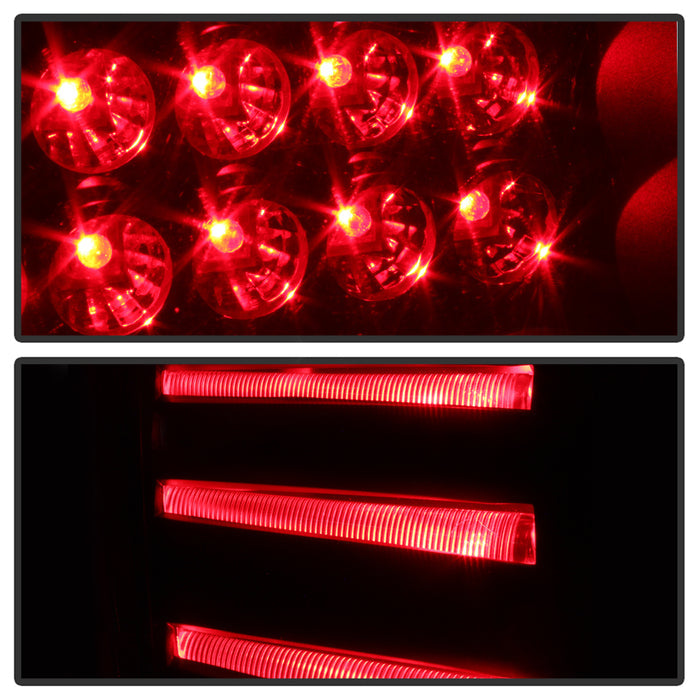 Spyder xTune Dodge Magnum 05-08 LED Tail Lights - Black Smoked Alt-Jh-DMAG05-Led-Bsm