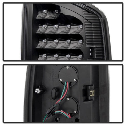 SPYDER Xtune Dodge Ram 02-06 1500 / Ram 2500/3500 03-06 LED Tail Light Black ALT-JH-DR02-LED-BK 5072979