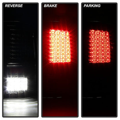 SPYDER Xtune Dodge Ram 1500 09-14 LED Tail Lights Incandescent Model Only Smoked ALT-JH-DR09-LED-G2-SM 9034862
