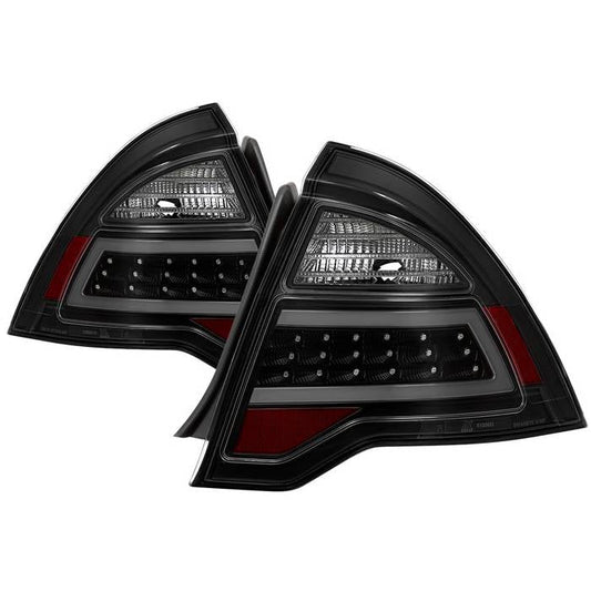 SPYDER xTune 10-12 Ford Fusion Light Bar LED Tail Lights - Black Smoked (ALT-JH-FFU10-LBLED-BSM) 9041662