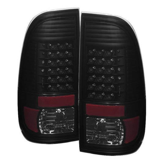SPYDER Xtune Ford Super Duty 08-15 LED Tail Lights Black Smoke ALT-JH-FS08-LED-BKSM 9027697