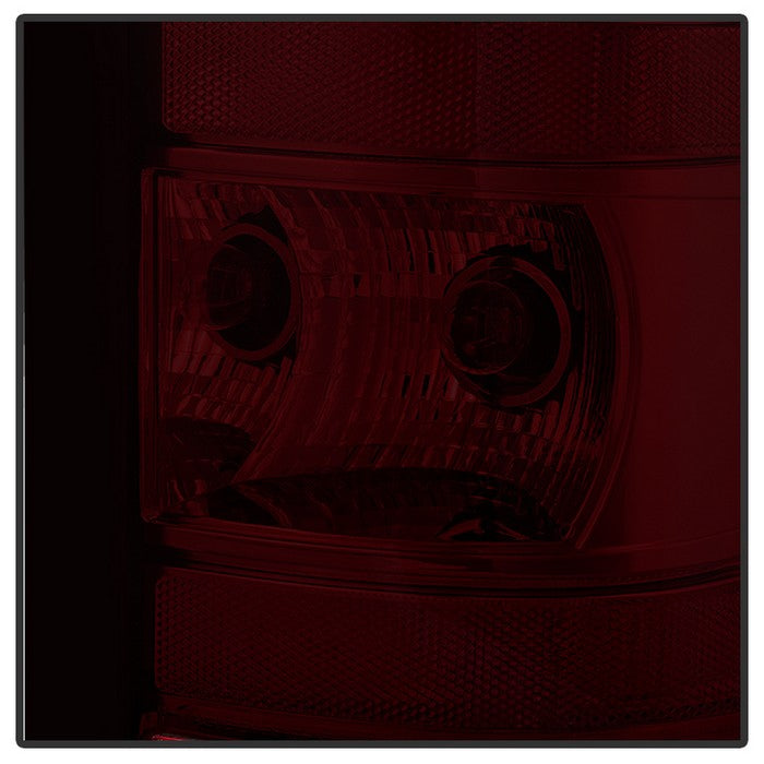 Spyder Xtune GMC Sierra 2007-2013 OEM Style Tail Light Red Smoked Alt-Jh-GS07-Oe-Rsm