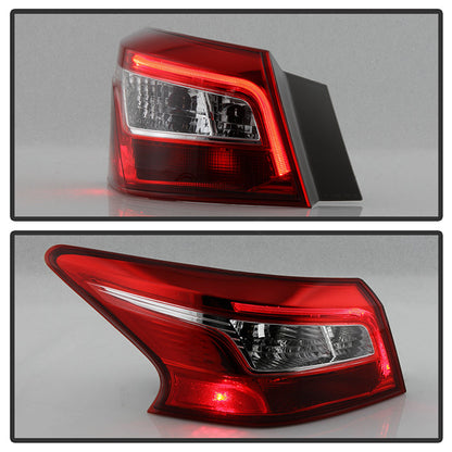 xTune Nissan Sentra 16-18 Driver Side Tail Lights - OE Outer Left Alt-Jh-NS16-Oe-Ol