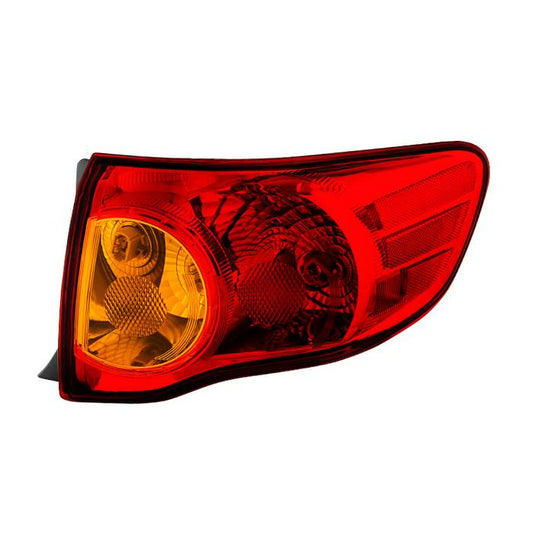 SPYDER Xtune Toyota Corolla 2009-2010 Passenger Side Outer Tail Lights - OEM Right ALT-JH-TCO09-OE-OR 9032103