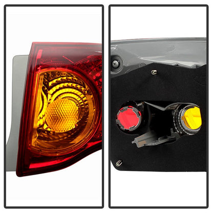 SPYDER Xtune Toyota Corolla 2009-2010 Passenger Side Outer Tail Lights - OEM Right ALT-JH-TCO09-OE-OR 9032103
