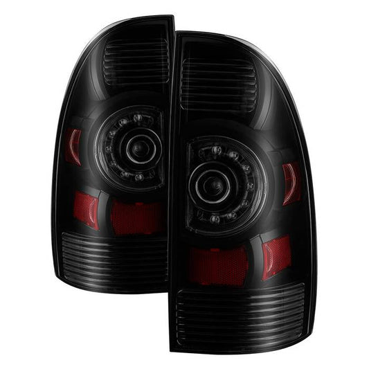 SPYDER xTune Toyota Tacoma 09-15 OEM LED Style Tail Lights - Black Smoked ALT-JH-TTA09-OE-BSM 9039522
