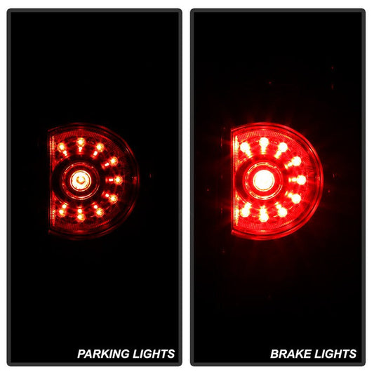SPYDER xTune Toyota Tacoma 09-15 OEM LED Style Tail Lights - Black Smoked ALT-JH-TTA09-OE-BSM 9039522