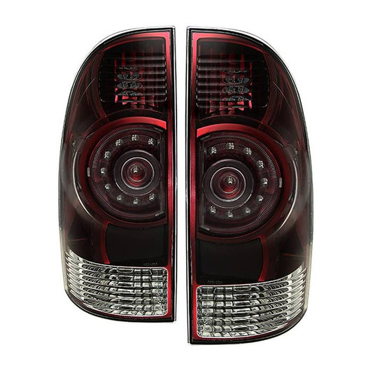 SPYDER Xtune Toyota Tacoma 2009-2013 OEM LED Style Tail Lights Red Smoked ALT-JH-TTA09-OE-RSM 9029929